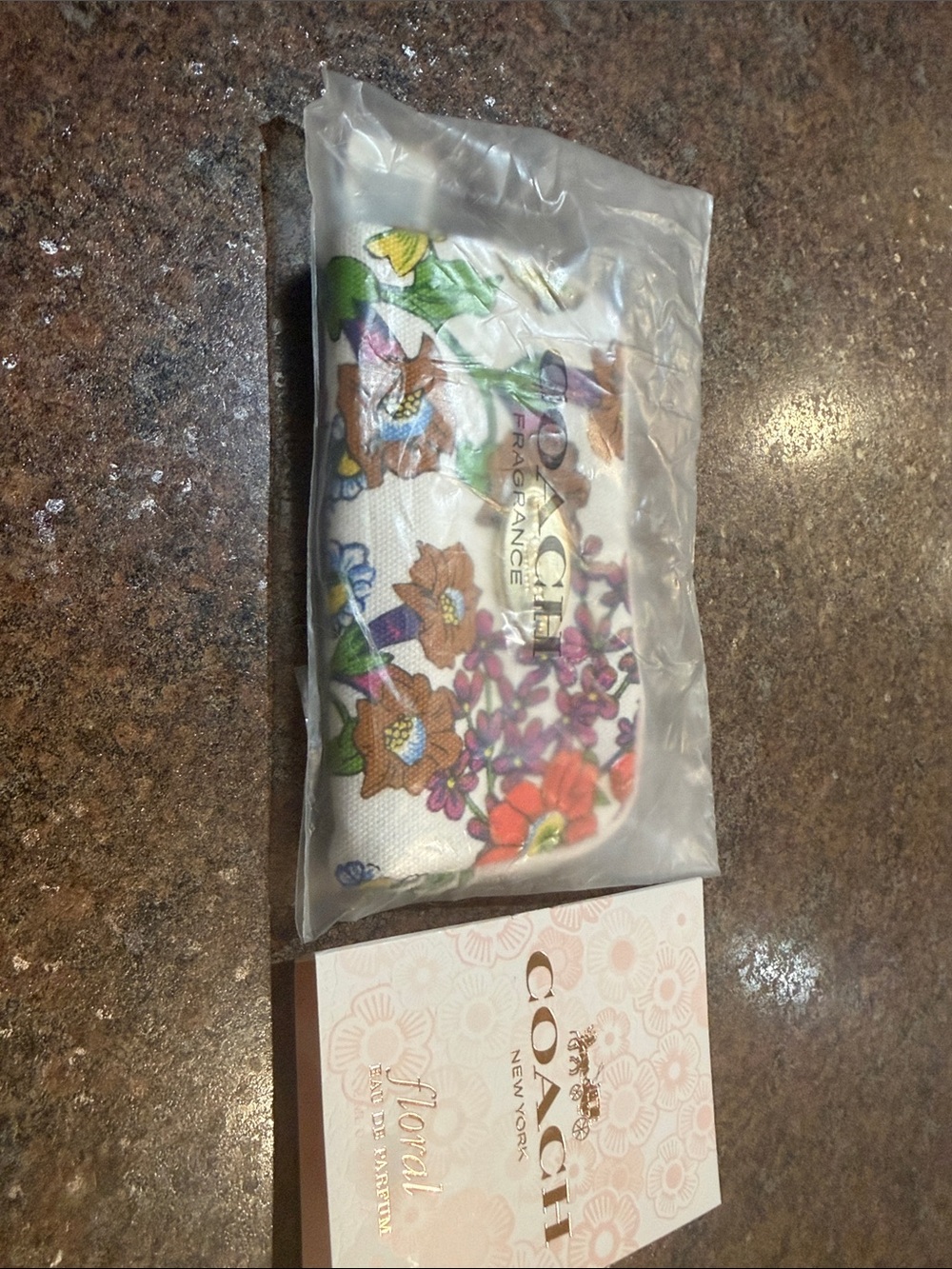 COACH floral dreams moonlight Perfume Mini Bag  floral new travel sample spray